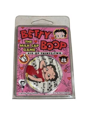 Betty Boop Milk Cap Game 1994